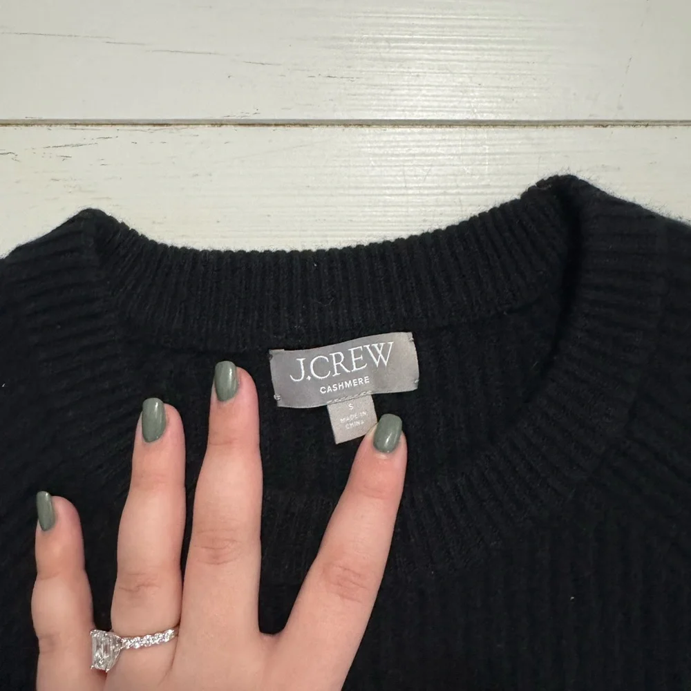 J. Crew 100% Cashmere Sweater - Picture 3 of 3